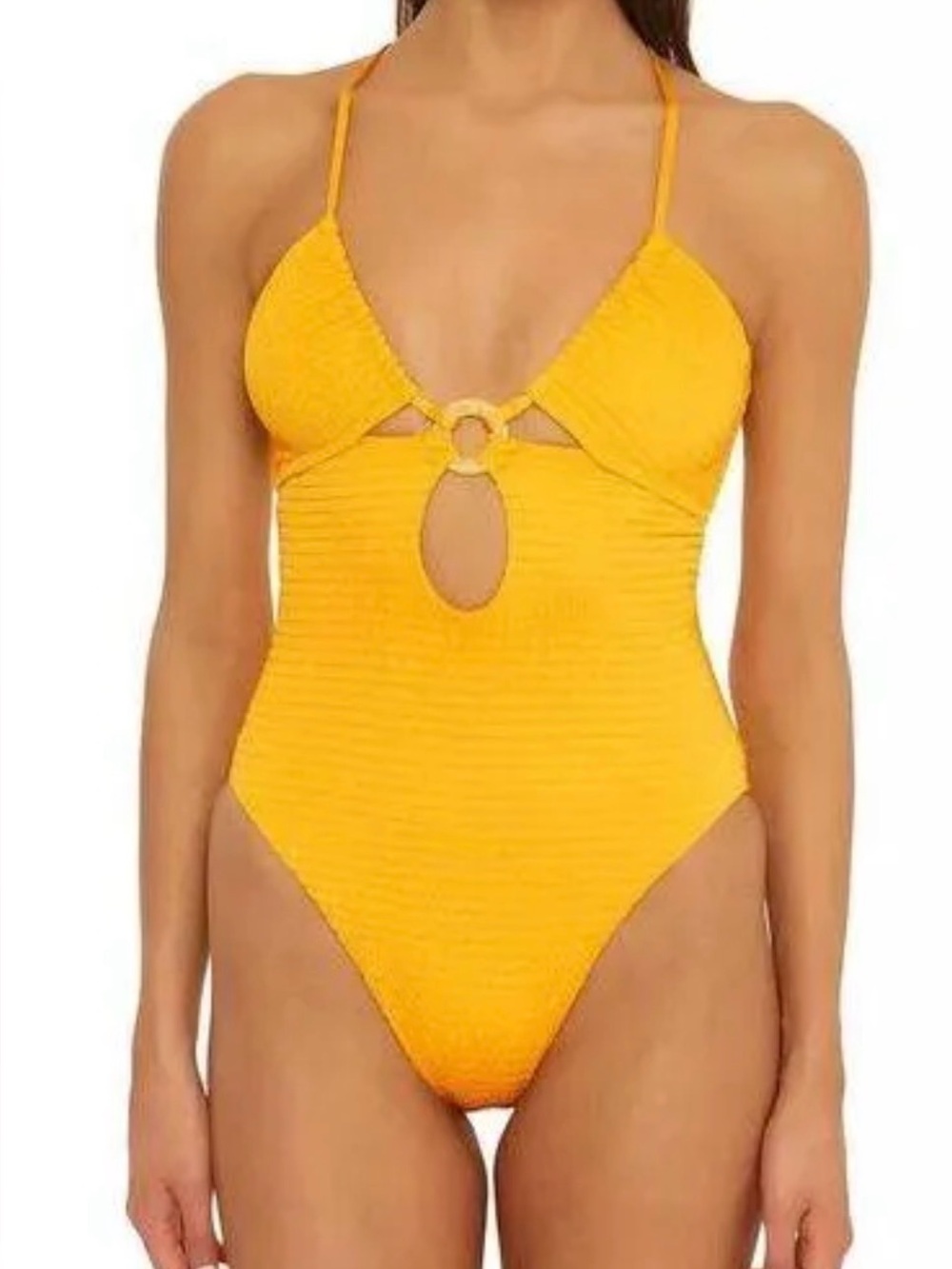 NWT ISABELLA ROSE MAZA TEXTURED MULTI WAY ONE PIECE SWIMSUIT